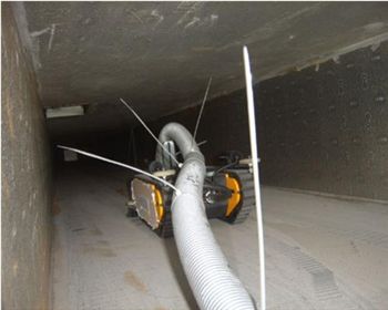 綿陽(yáng)中央空調(diào)清洗--風(fēng)管清洗（機(jī)器人）